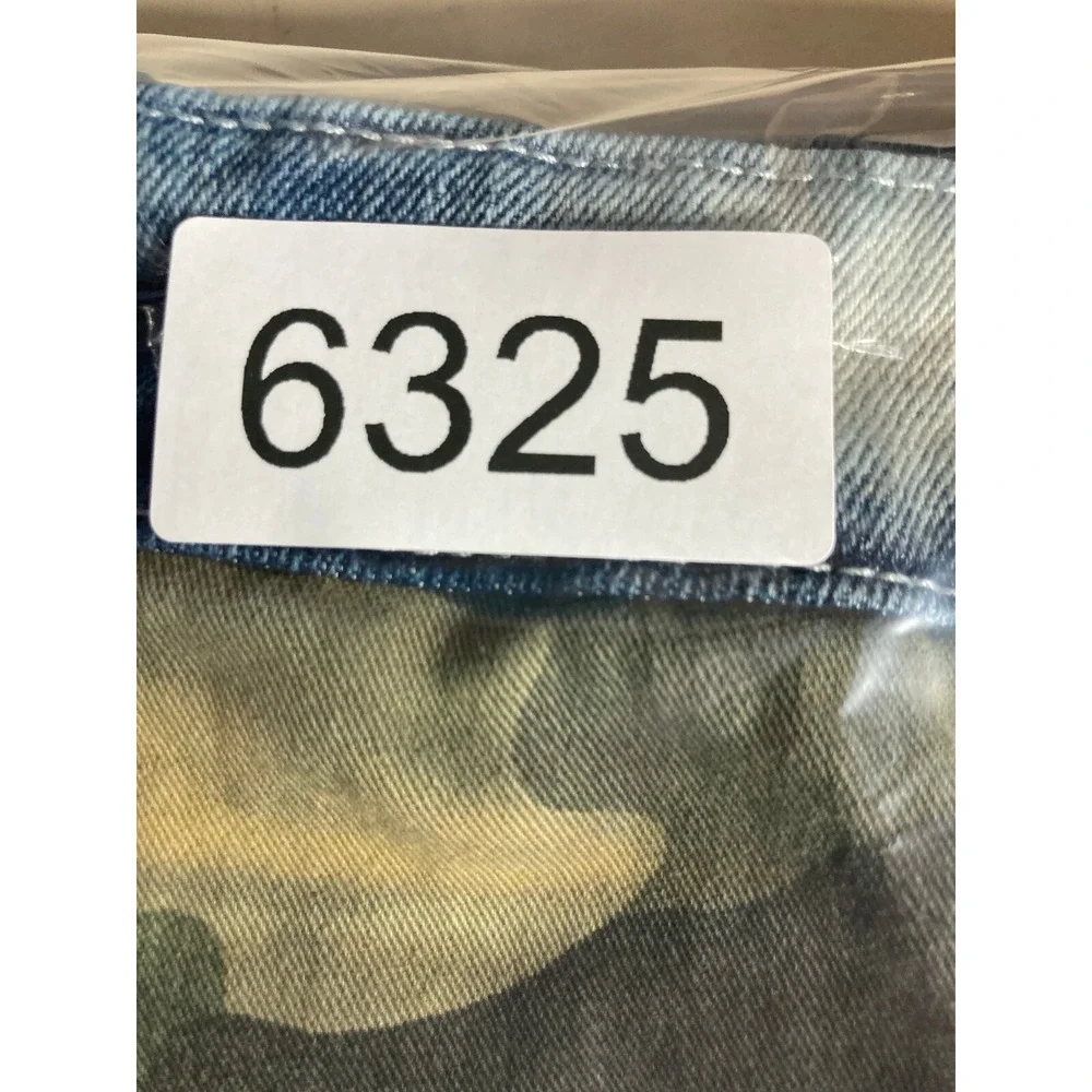 Southpole Jeans Men's 32x32 Blue Moto Camo Faded Skater Rocker Grunge Streetwear